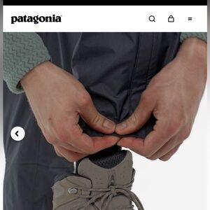 PATAGONIA TORRENTSHELL RAINPANTS. H2NO